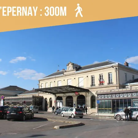 Apartment Urbain - La Capsule - Parking Epernay